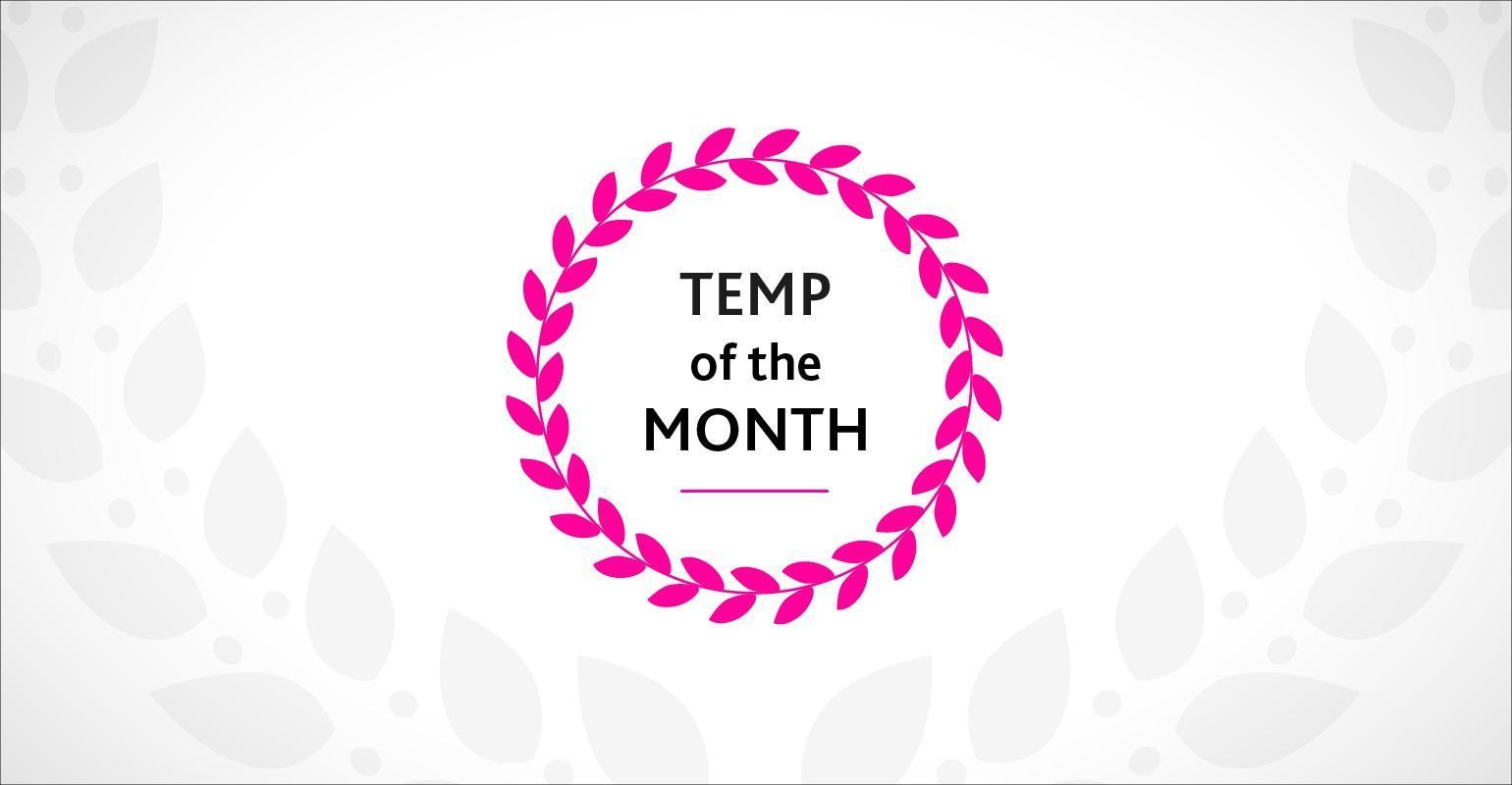 Temp of the Month Temp of the Month