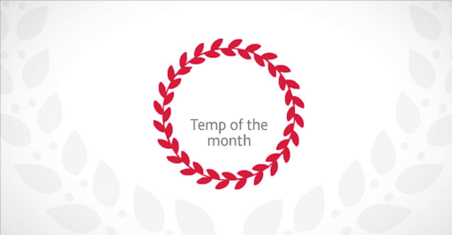 Temp of the Month - May 2019 Temp of the Month - May 2019
